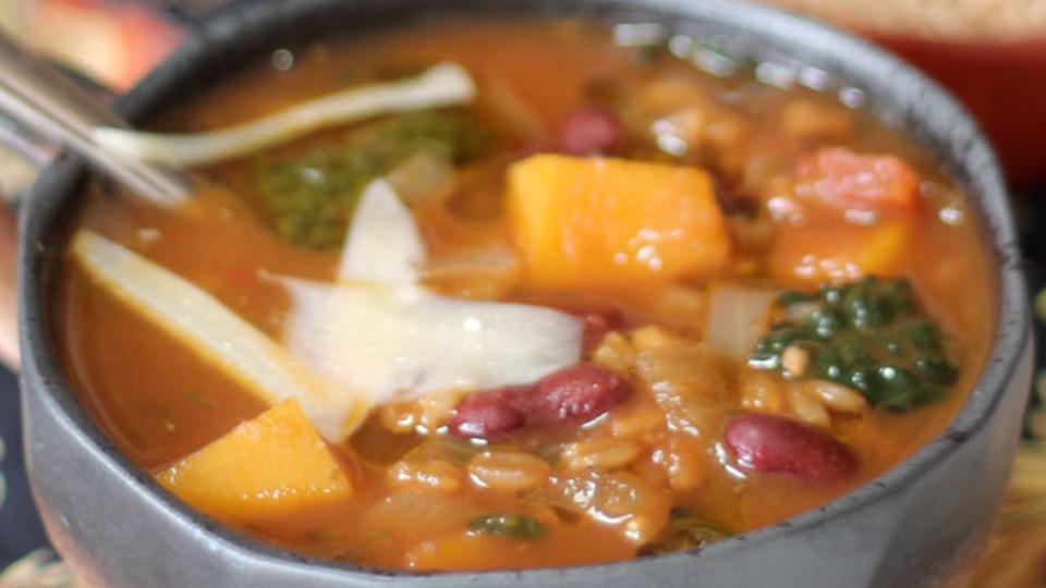 Spelt Minestrone (Instance 1) — Instance — Interactive video experience