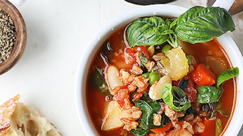 Tuscan Farro Soup (Instance 1) — Instance — Interactive video experience