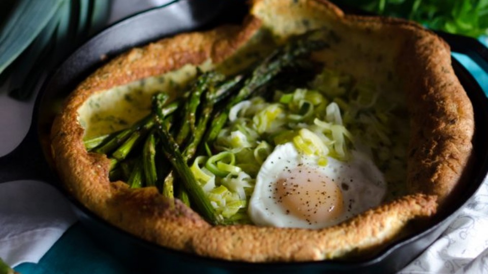Savory Spring Dutch Baby (Instance 1) — Instance — Interactive video experience