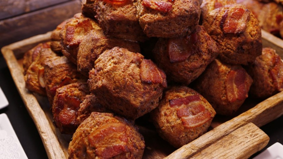 Bacon Cheddar Scones (Instance 1) — Instance — Interactive video experience