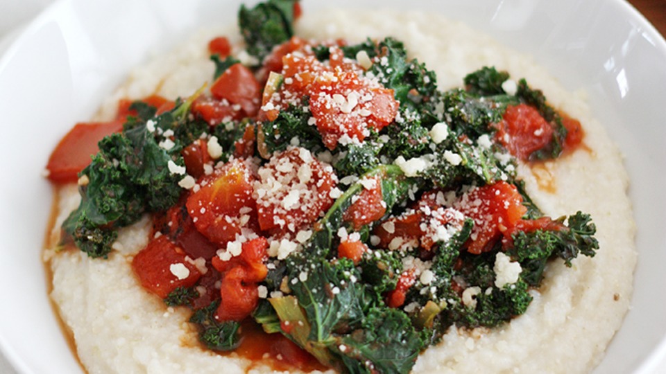Garlicky Kale Grits (Instance 1) — Instance — Interactive video experience