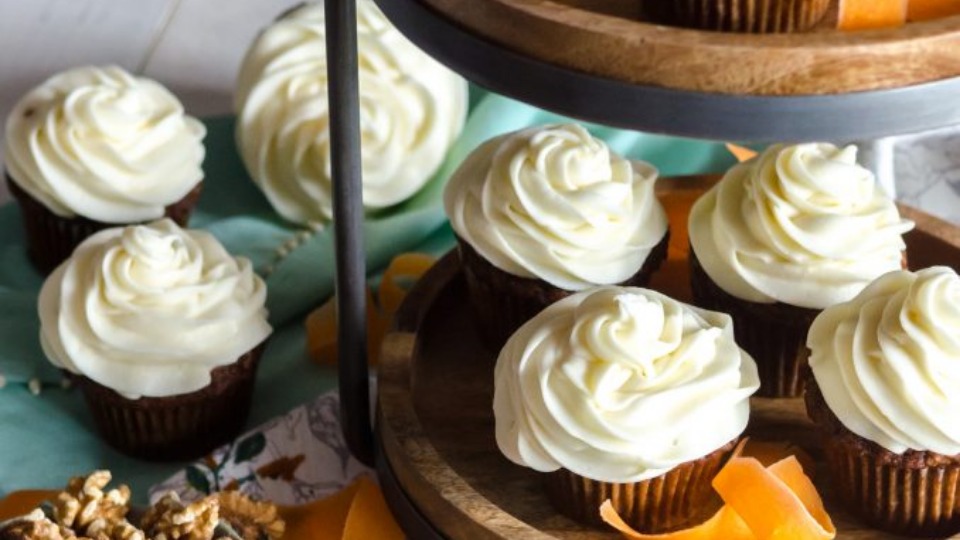 A Springtime Dessert: Carrot Cake Cupcakes (Instance 1) — Instance — Interactive video experience