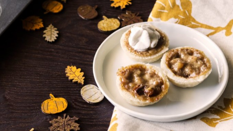 How to Make: Mini Pecan Pies (Instance 1) — Instance — Interactive video experience
