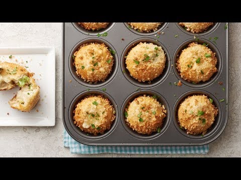 Muffin-Tin Chicken Alfredo Biscuit Bombs | Betty Crocker Recipe (Instance 1) — Instance — Interactive video experience