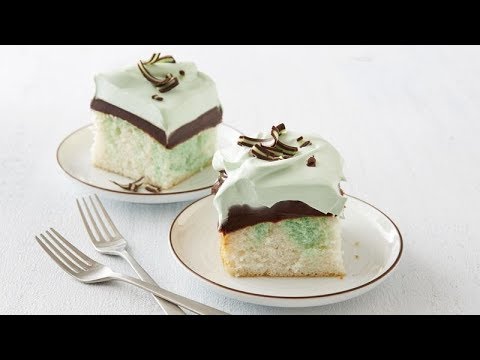 Grasshopper Fudge Cake | Betty Crocker Recipe (Instance 1) — Instance — Interactive video experience