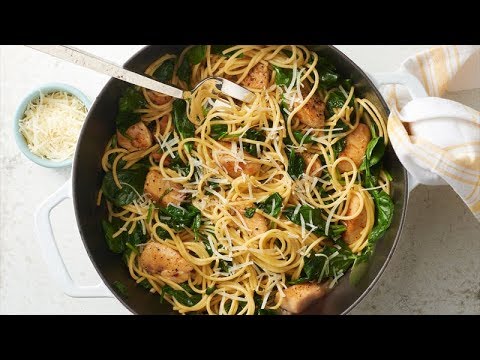 One-Pot Lemon-Pepper Chicken Pasta | Betty Crocker Recipe (Instance 1) — Instance — Interactive video experience
