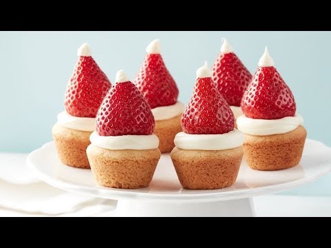 Santa Hat Sugar Cookie Cups | Betty Crocker Recipe (Instance 1) — Instance — Interactive video experience