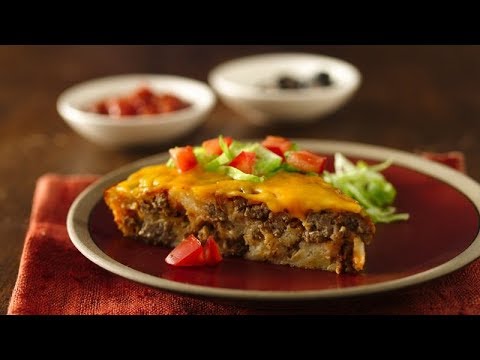 Impossibly Easy Taco Pie | Betty Crocker Recipe (Instance 1) — Instance — Interactive video experience