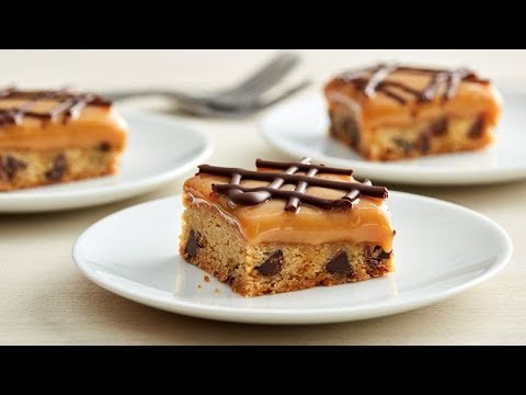 Salted Caramel Chocolate Chip Cookie Bars | Betty Crocker Recipe (Instance 1) — Instance — Interactive video experience