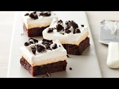 Oreo™ Pumpkin Cream Cheese Brownie Bars | Betty Crocker Recipe (Instance 1) — Instance — Interactive video experience