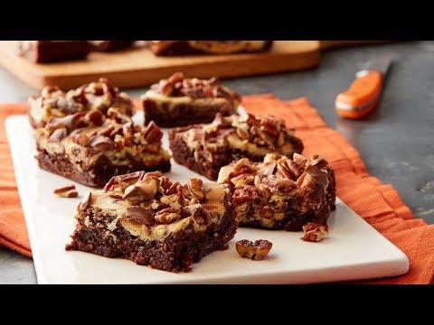Turtle Cheesecake Brownies | Betty Crocker Recipe (Instance 1) — Instance — Interactive video experience