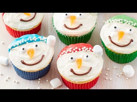Jolly Snowman Cupcakes | Betty Crocker Recipe (Instance 1) — Instance — Interactive video experience