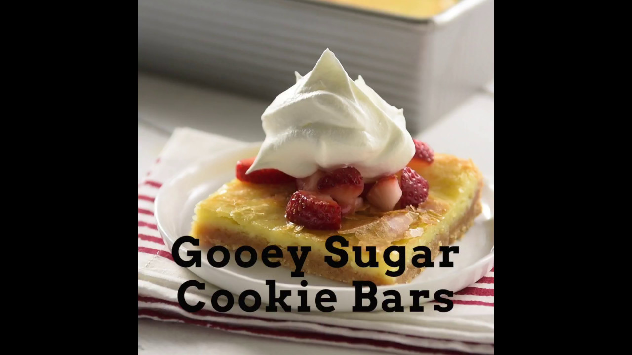 Gooey Sugar Cookie Bars (Instance 1) — Instance — Interactive video experience
