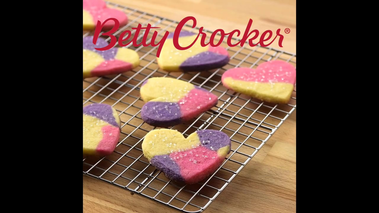 Marbled Heart Sugar Cookie Cutouts (Instance 1) — Instance — Interactive video experience