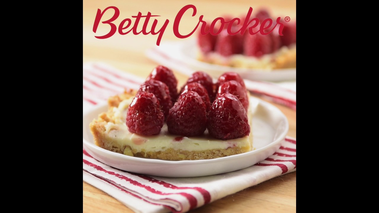 Fresh Raspberry Almond Tray Tart (Instance 1) — Instance — Interactive video experience