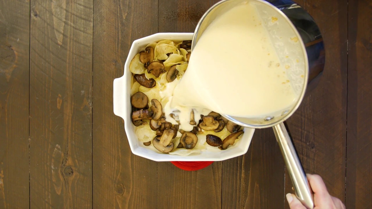 Cheesy Mushroom Potato Casserole (Instance 1) — Instance — Interactive video experience
