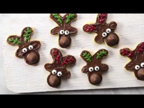 Hershey's™ Kisses™ Reindeer Sugar Cookies (Instance 1) — Instance — Interactive video experience