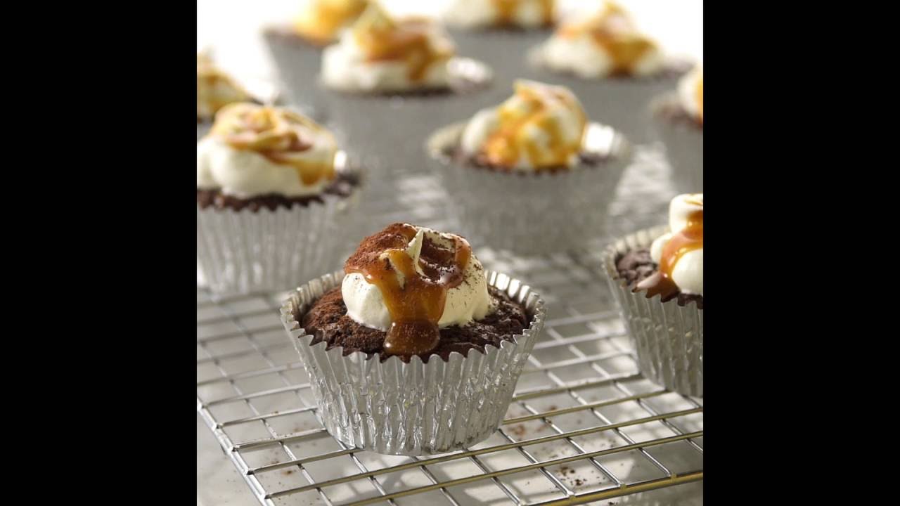 Salted Caramel Macchiato Brownie Cups (Instance 1) — Instance — Interactive video experience