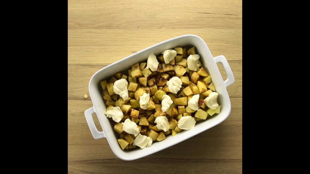 Salted Caramel Apple Cheesecake Crisp (Instance 1) — Instance — Interactive video experience