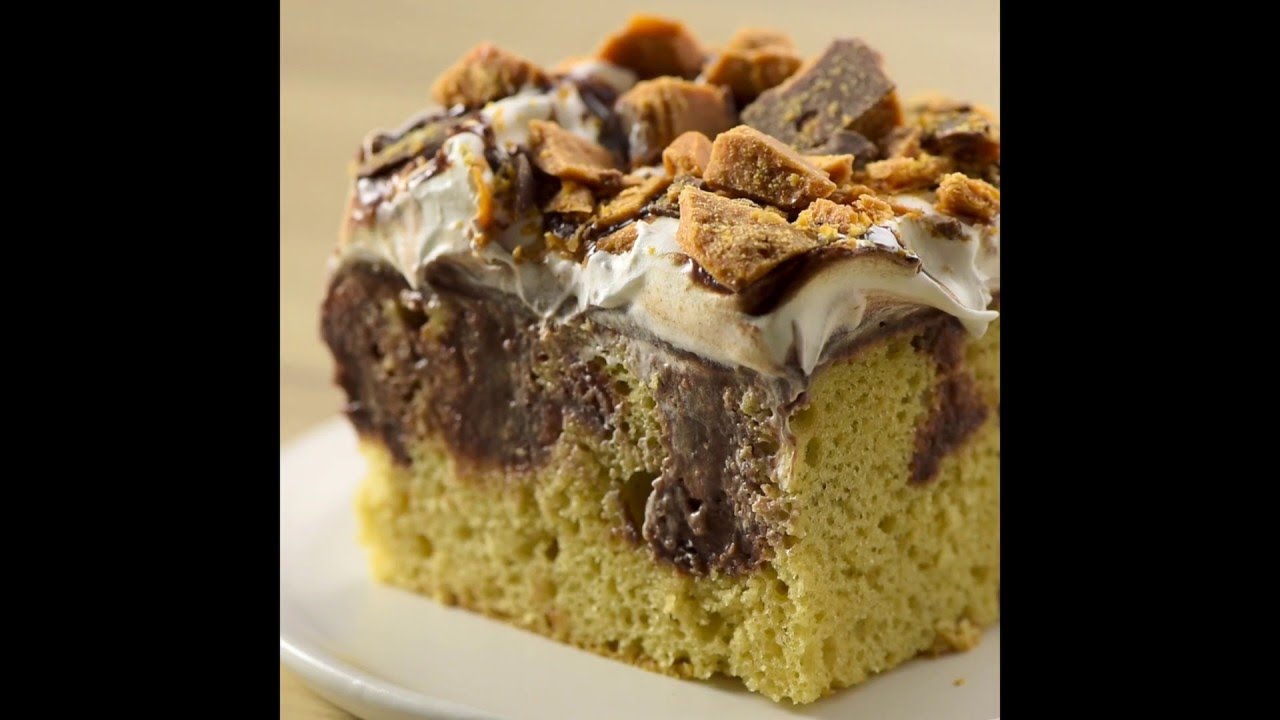 Butterfinger Poke Cake (Instance 1) — Instance — Interactive video experience