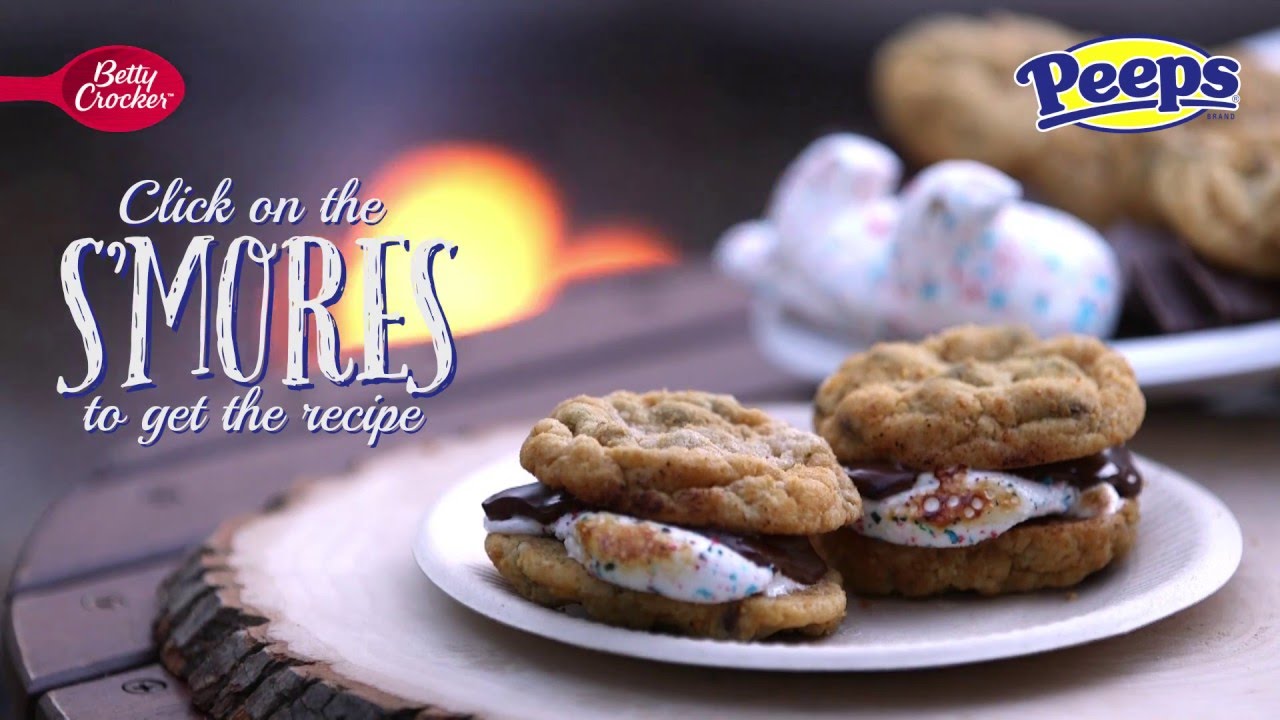 Chocolate Chip Cookie PEEPS® S'mores (Instance 1) — Instance — Interactive video experience
