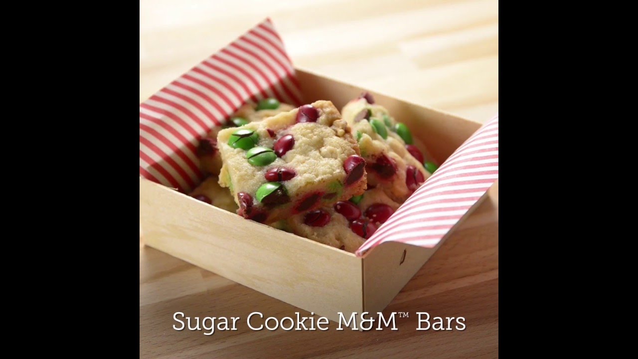 Sugar Cookie M&M Bars (Instance 1) — Instance — Interactive video experience