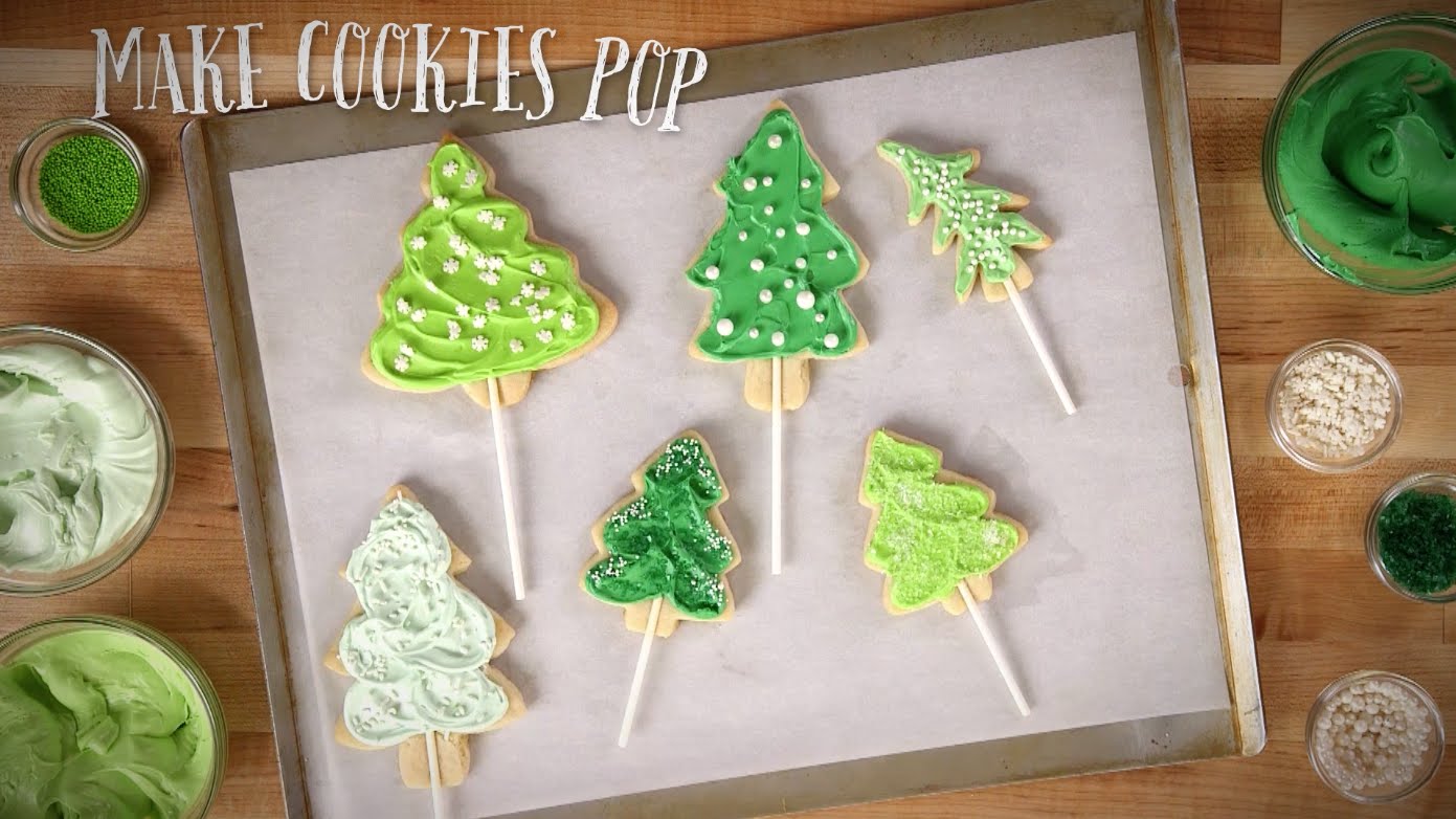 Christmas Tree Cookie Pops (Instance 1) — Instance — Interactive video experience