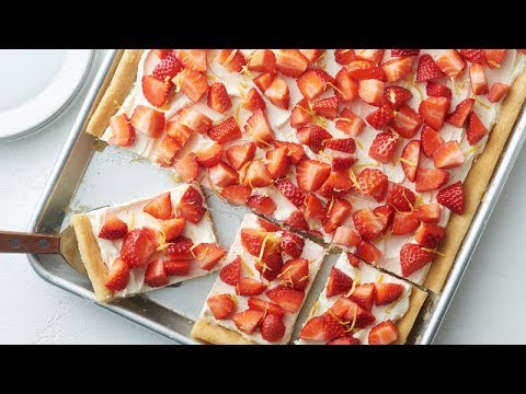 Strawberry-Lemonade Sugar Cookie Sheet-Pan Bars | Pillsbury Recipe (Instance 1) — Instance — Interactive video experience