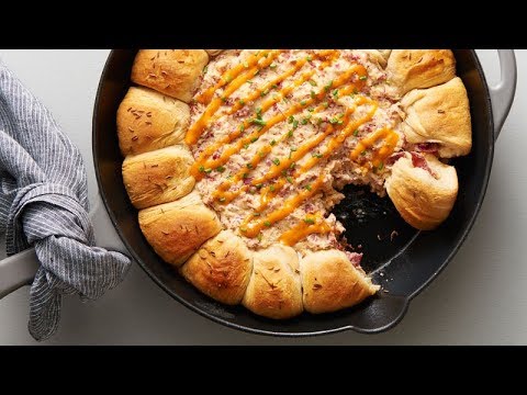 Reuben Skillet Dip and Biscuit Sliders | Pillsbury Recipe (Instance 1) — Instance — Interactive video experience