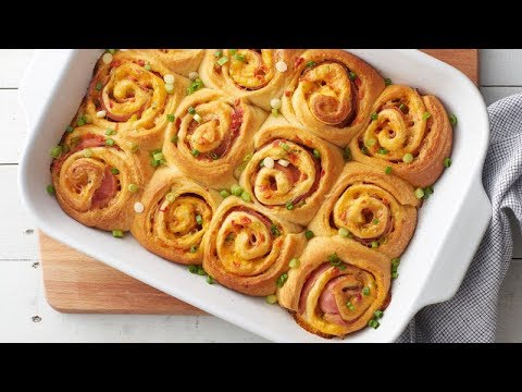 Hot Ham & Pimiento Cheese Crescent Roll-Up Sandwiches | Pillsbury Recipe (Instance 1) — Instance — Interactive video experience