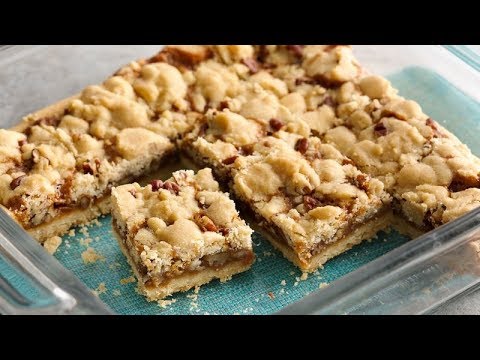 5-Ingredient Salted Caramel Crumble Bars | Pillsbury Recipe (Instance 1) — Instance — Interactive video experience