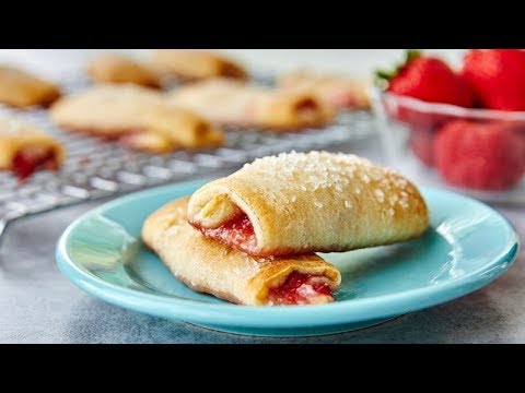 Strawberry Cheesecake Crescent Roll-ups | Pillsbury Recipe (Instance 1) — Instance — Interactive video experience