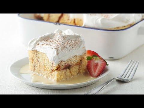Overnight Cinnamon Roll Tres Leches Cake | Pillsbury Recipe (Instance 1) — Instance — Interactive video experience