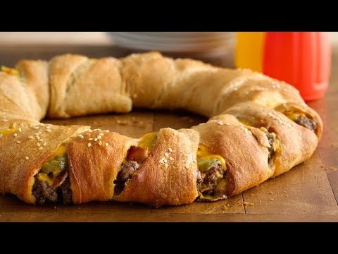 Bacon Cheeseburger Crescent Ring | Pillsbury Recipe (Instance 1) — Instance — Interactive video experience