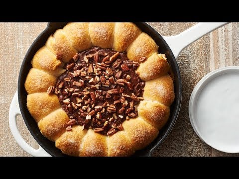 Turtle Skillet Dip with Rolo™-Stuffed Biscuits | Pillsbury Recipe (Instance 1) — Instance — Interactive video experience