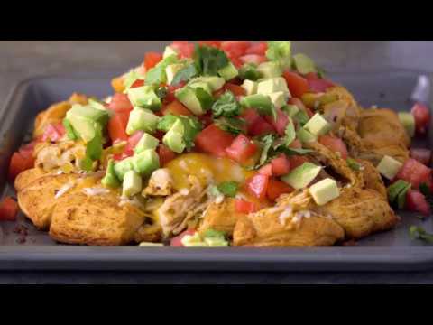 Cheesy Chicken Biscuit Nachos | Pillsbury Recipe (Instance 1) — Instance — Interactive video experience