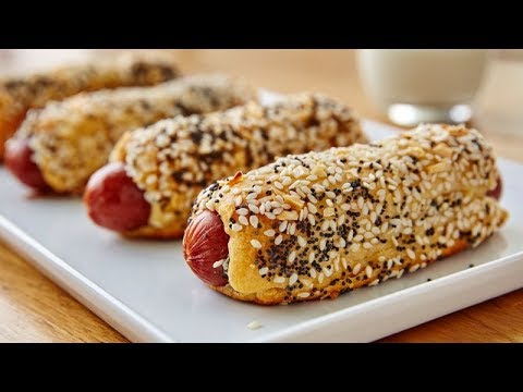 Everything Bagel Crescent Dogs | Pillsbury Recipe (Instance 1) — Instance — Interactive video experience