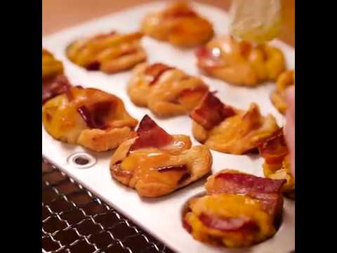 Bacon-Cheddar Hasselback Biscuit Bites (Instance 1) — Instance — Interactive video experience