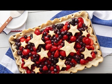 Star-Spangled Red, White & Blue Slab Pie (Instance 1) — Instance — Interactive video experience