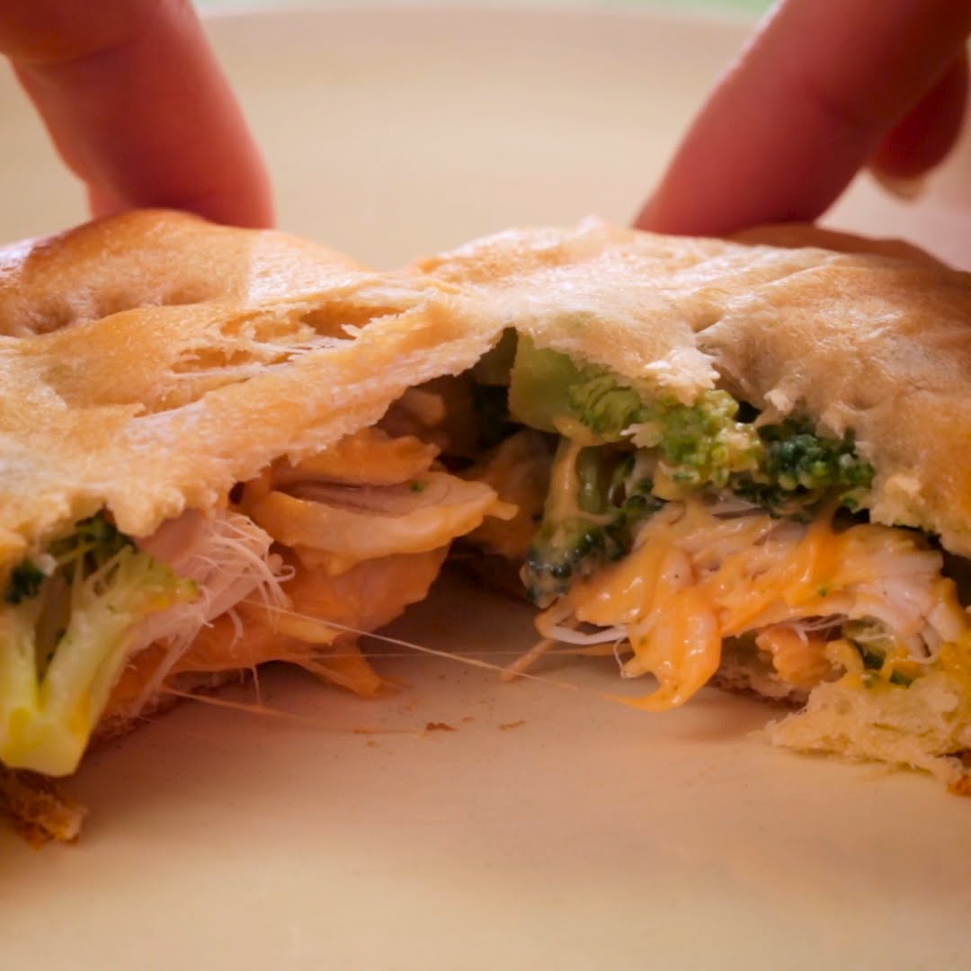 Cheesy Chicken Broccoli Foldovers (Instance 1) — Instance — Interactive video experience