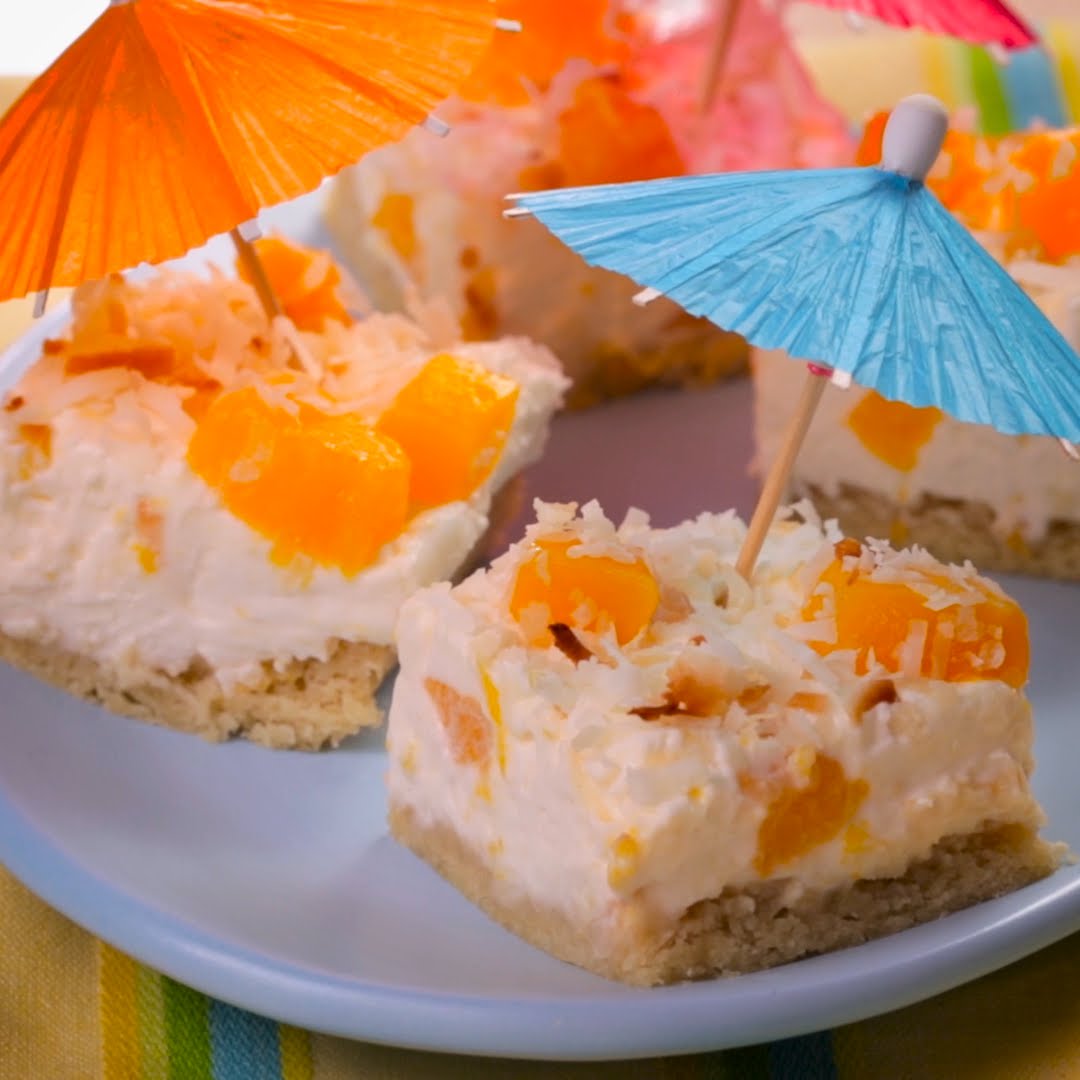 Creamy Pina Colada Dessert Bars (Instance 1) — Instance — Interactive video experience
