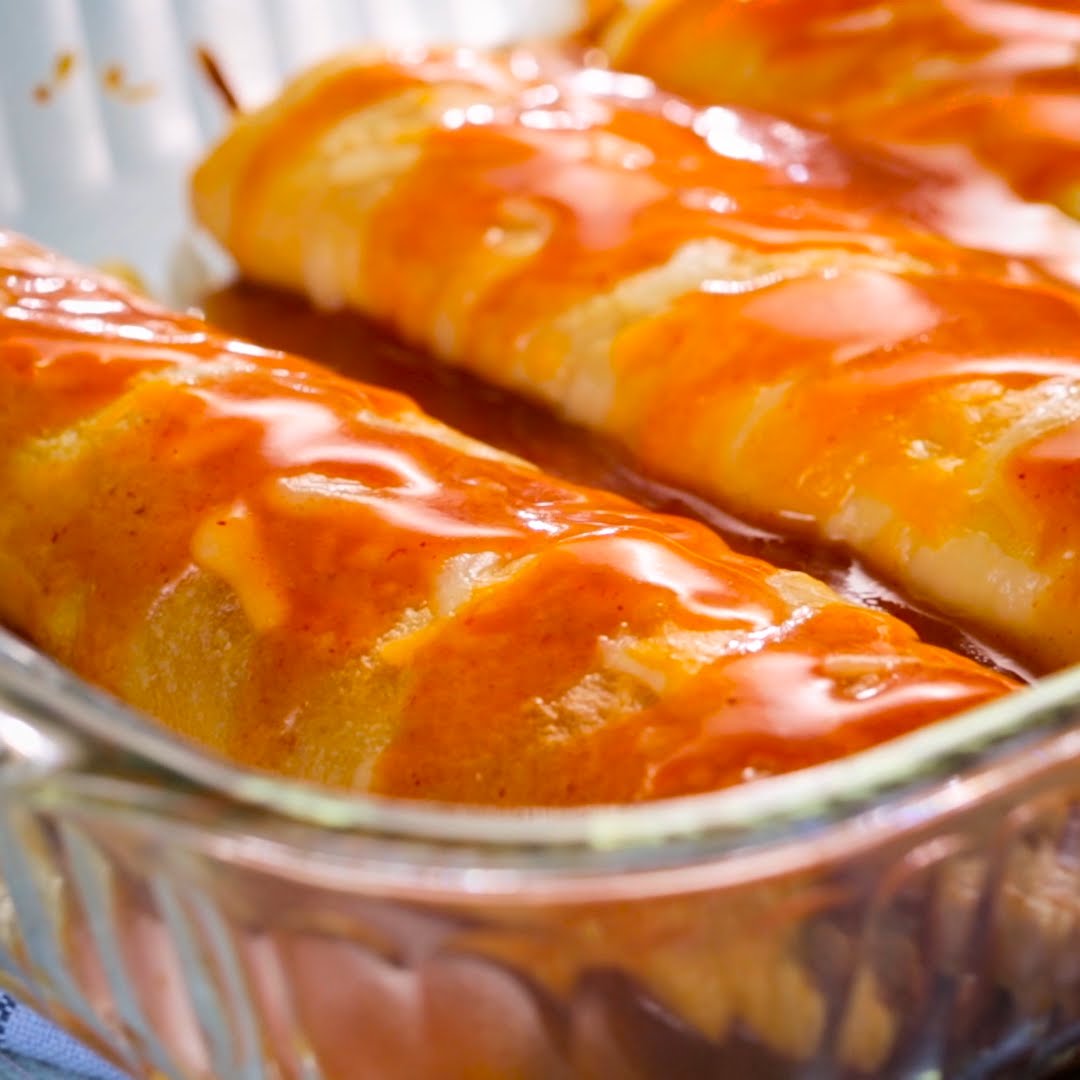 Easy Chicken Enchilada Crescent Bake (Instance 1) — Instance — Interactive video experience