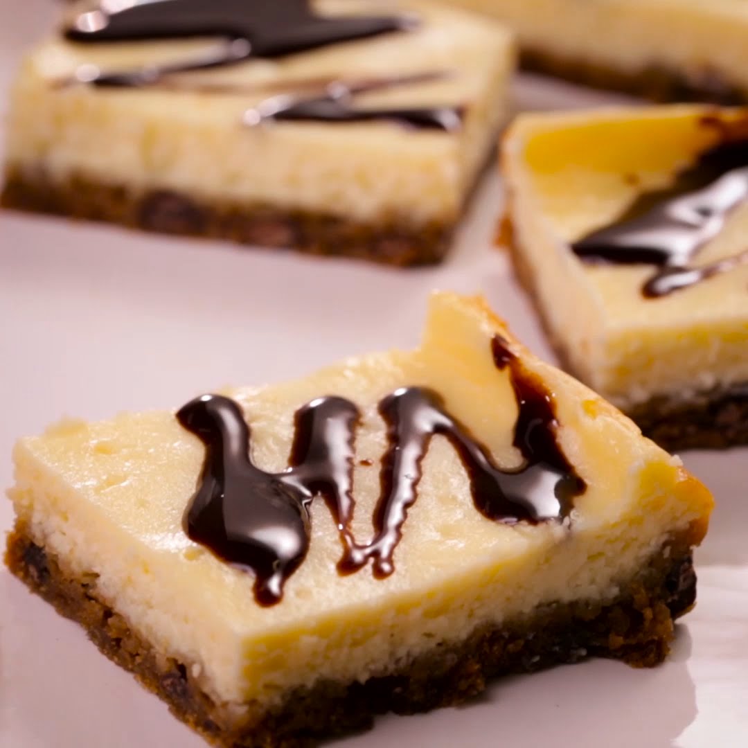 Chocolate Chip Cheesecake-Cookie Bars (Instance 1) — Instance — Interactive video experience
