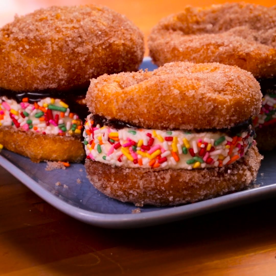 Donut Ice Cream Sandwiches (Instance 1) — Instance — Interactive video experience