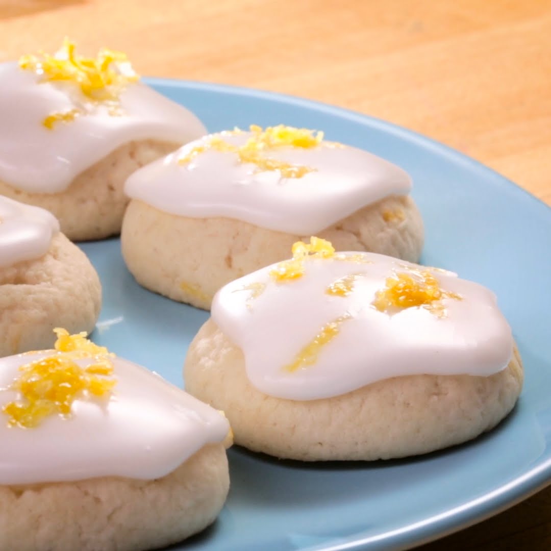 Lemon Glazed Cream Cheese Cookies (Instance 1) — Instance — Interactive video experience