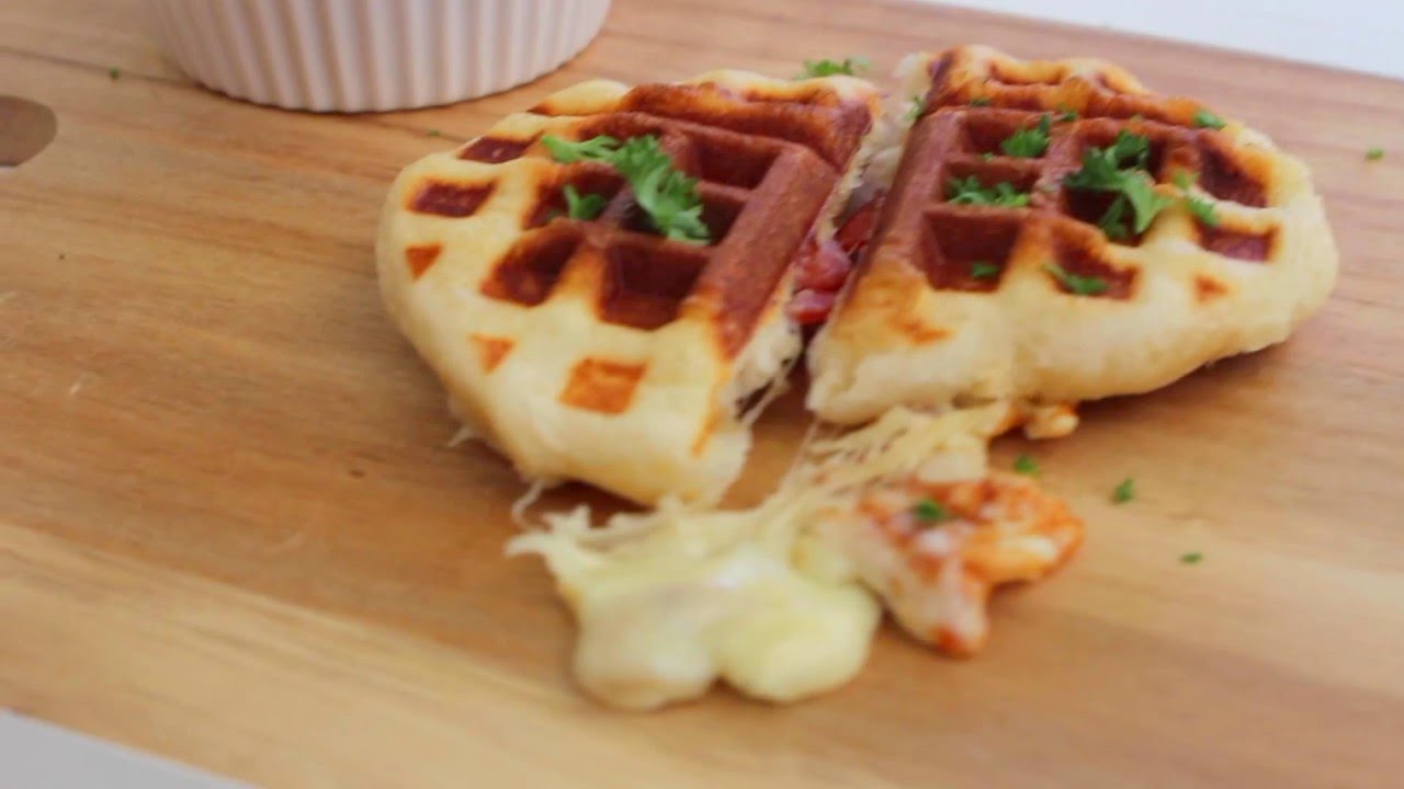 How to Make Pizza Waffles (Instance 1) — Instance — Interactive video experience