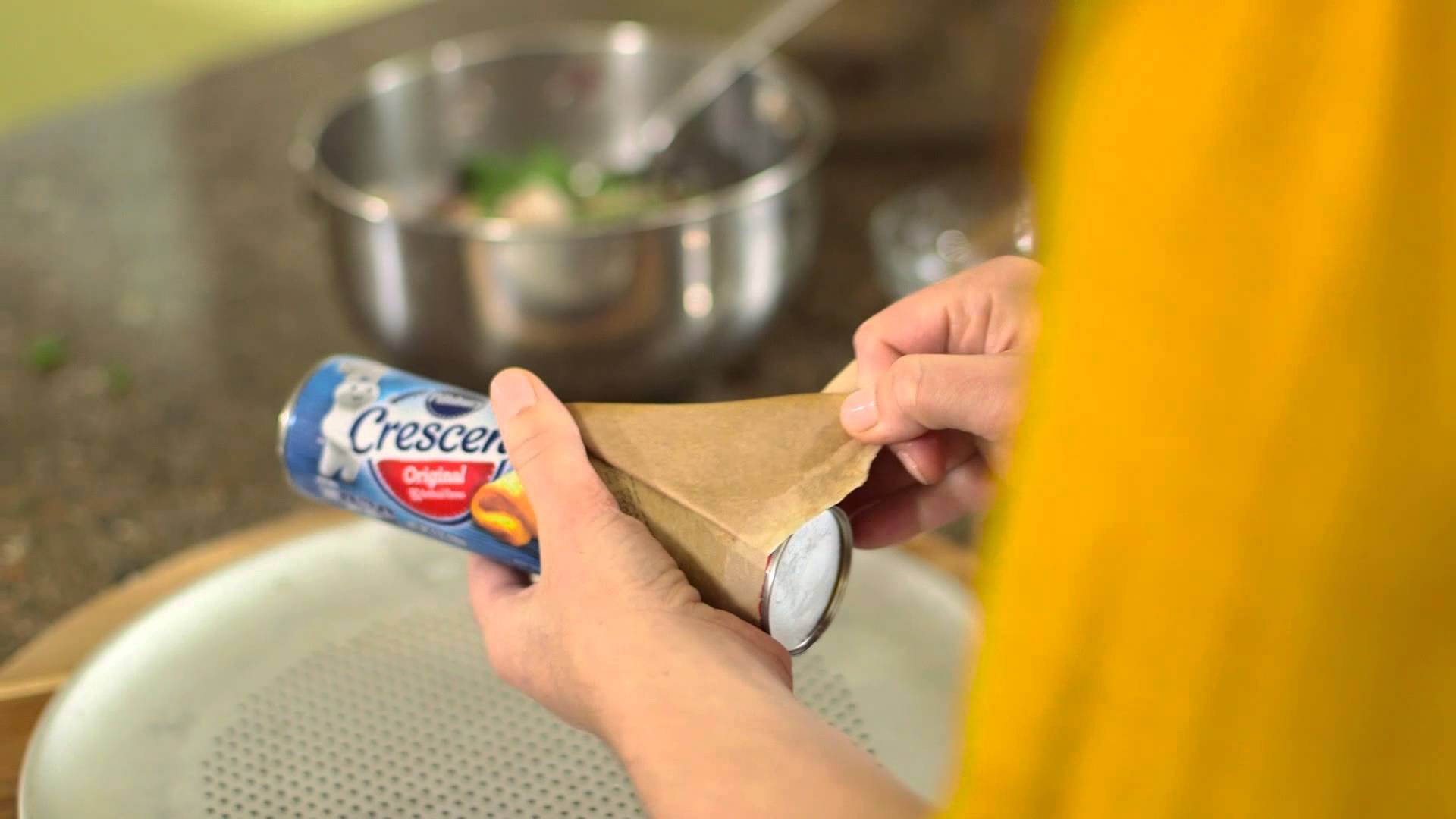 How To Make Cranberry Turkey Crescent Ring (Instance 1) — Instance — Interactive video experience