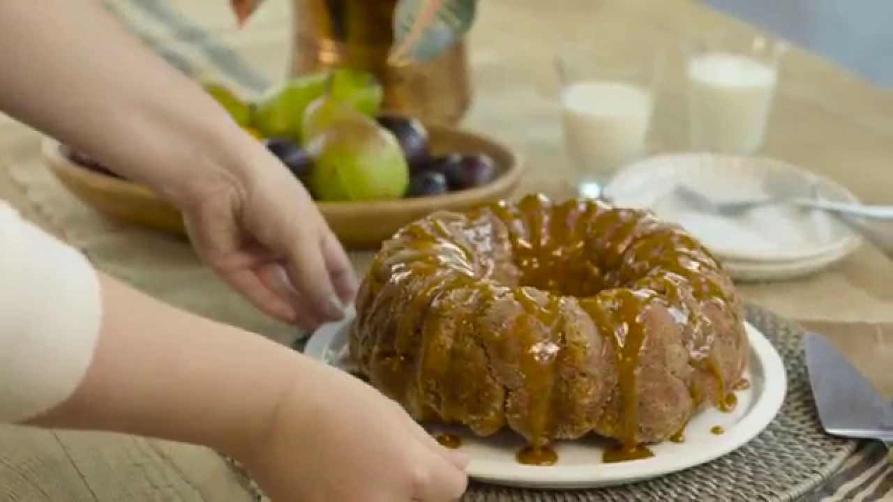How To Make Pumpkin Spice Monkey Bread With Caramel Sauce (Instance 1) — Instance — Interactive video experience