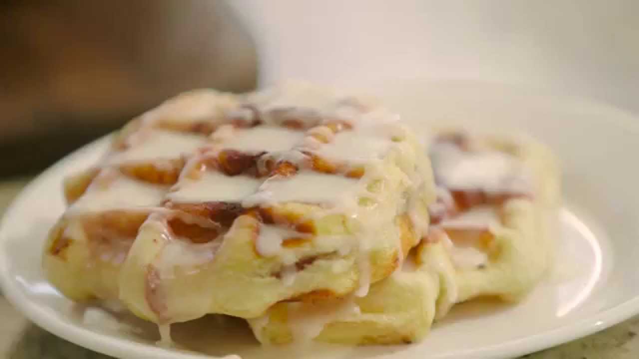 How to Make Cinnamon Roll Waffles (Instance 1) — Instance — Interactive video experience