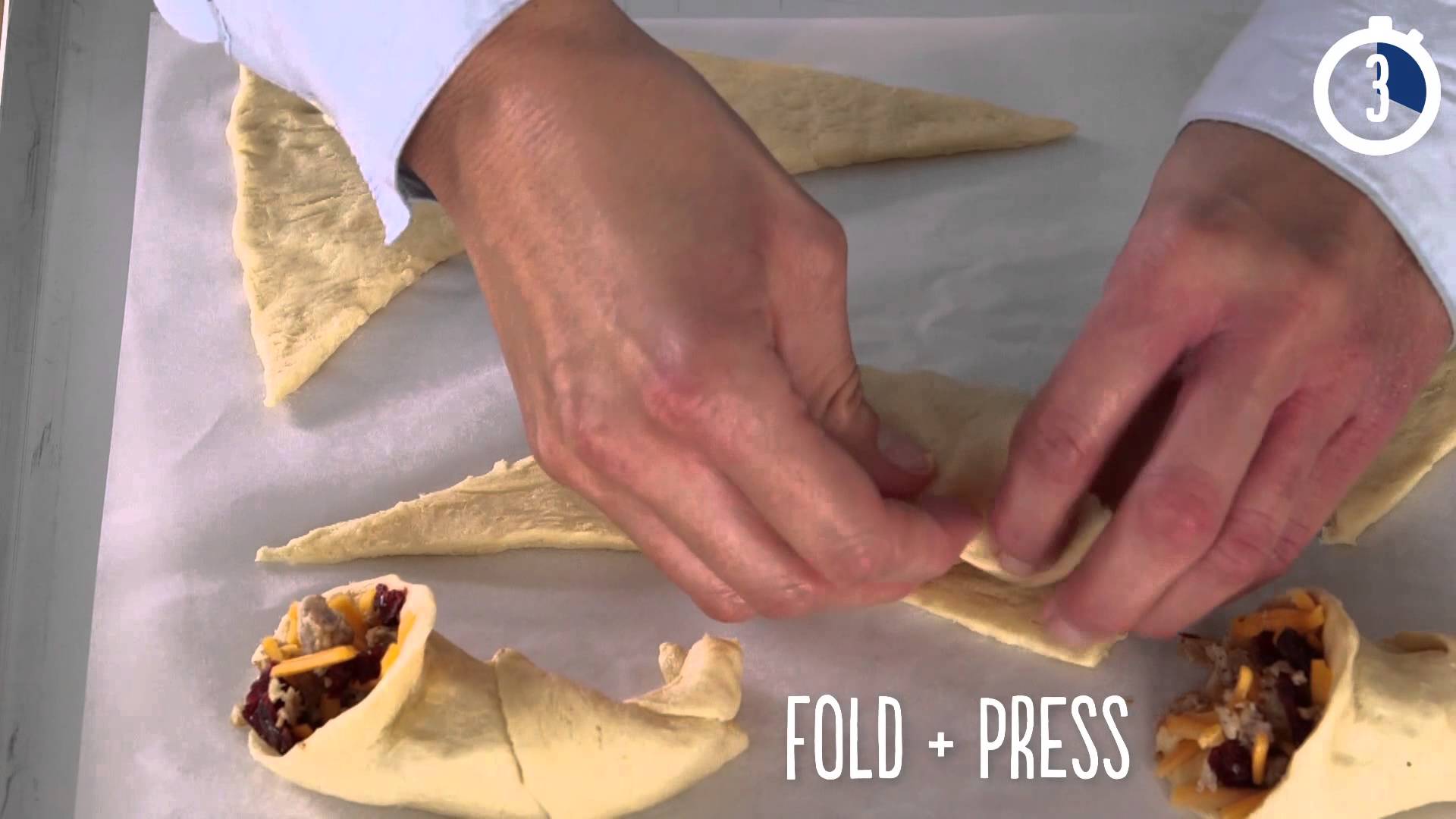 Sausage-Stuffed Crescent Cornucopias (Instance 1) — Instance — Interactive video experience